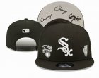 2023 Chicago White Sox black MLB Snapback Hats-YD 02