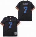 Denver Broncos #7 ohn Elway Throwback black NFL Jerseys-SG