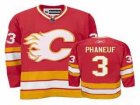 NHL Calgary Flames #3 Phaneu Red Jersey