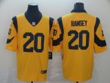 Nike Rams #20 Jalen Ramsey Yellow Color Rush Limited Jersey