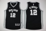 Youth San Antonio Spurs #12 LaMarcus Aldridge black NBA Basketball Jerseys