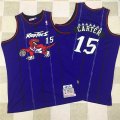 Toronto Raptors #15 Vince Carter Purple 1998-99 throwback NBA Jersey