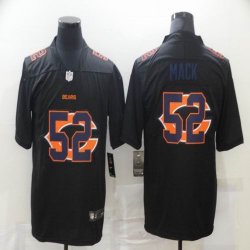 Nike Bears #52 Khalil Mack Lights Out Black Color Rush Limited Jersey-BD