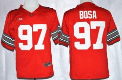 2015 Ohio State Buckeyes #97 Bosa College Football Playoff Special Event Jersey - Red