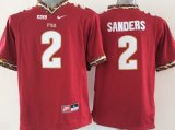 Youth Florida State Seminoles (FSU) Deion Sanders 2 red College Football Jerseys