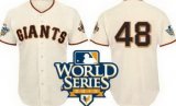 San Francisco Giants 48# Sandoval cream MLB Jersey