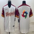 Majestic Venezuela Baseball blank White 2023 World Baseball Classic Replica Player Jersey