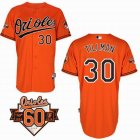 Baltimore Orioles TILLMAN 30 orange 50th patch MLB Jerseys