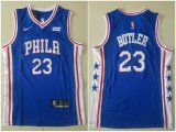 Youth Nike Philadelphia 76ers #23 Jimmy Butler blue basketbal Jerseys-ty