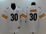 Nike Steelers #30 James Conner white Color Rush Limited Jersey