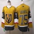 Adidas Vegas Golden Knights #75 Ryan Reaves yellow hockey Jersey