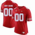 Customized Ohio State Buckeyes red college football jersey