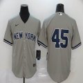 Nike New York Yankees #45 Gerrit Cole gray majestic baseball jerseys