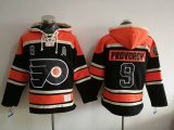 Philadelphia Flyers #9 Provorov black Hockey Hooded Sweatshirt