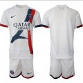 2024-2025 Paris Saint-Germain club white soccer jerseys away