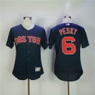 Boston Red Sox #6 Pesky blue Flexbase Authentic Collection Jersey