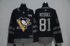 Pittsburgh Penguins #81 Phil Kessel Black 2017 Centennial Classic Jersey