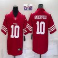 Nike 49ers #10 Jimmy Garoppolo red Color Rush Limited Jersey-BD