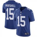 New York Giants #15 Brandon Marshall Nike blue Color Rush Limited Jersey