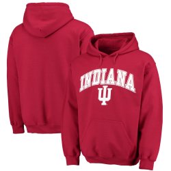 Fanatics Branded Indiana Hoosiers Crimson Campus Pullover Hoodie