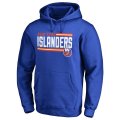 Men's New York Islanders Fanatics Branded Royal Iconic Collection On Side Stripe Pullover Hoodie