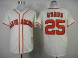 San Francisco Giants #25 Barry Bonds Cream 2004 MLB Jerseys