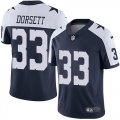 Dallas Cowboys #33 Tony Dorsett Nike blue white Color Rush Limited Jersey