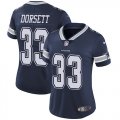 women Dallas Cowboys #33 Tony Dorsett Nike blue Color Rush Limited Jersey