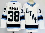 Utah Hockey Club #38 O'Brien white hockey jerseys-PD