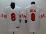 San Francisco 49ers #8 Steve Young nike white Color Rush Limited Jersey-BD