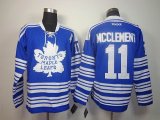 Toronto Maple Leafs MCCLEMENT 11 blue hockey Jerseys