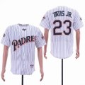 San Diego Padres #23 Fernando Tatis Jr. white majestic baseball Jersey