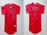 Anaheim Angels #5 Albert Pujols Red MLB Kid Jerseys-wlx