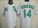 Chicago White Sox 14 Paul Konerko White mlb jersey