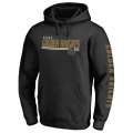 Men's Vegas Golden Knights Fanatics Branded Black Fast Line Pullover Hoodie