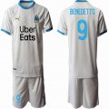 2020-2021 Olympique de Marseille #9 BENEDETTO white soccer jerseys home