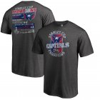 Washington Capitals Fanatics Branded 2018 Stanley Cup Champions Goal Line T-Shirt â€“ Heather Gray