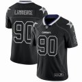 Nike Cowboys 90 DeMarcus Lawrence black fashion Color Rush Limited Jersey-BD