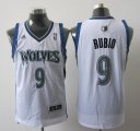 Minnesota Timberwolves 9 RUBLO white Jersey