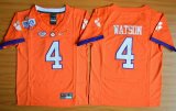 Youth Clemson Tigers DeShaun Watson 4 Diamond Quest College Football Jersey-orange