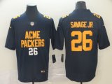 Nike Green Bay Packers #26 Darnell Savage Jr blue Color Rush Limited Jersey city version