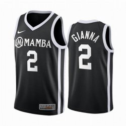 Nike #2 Jaina Maria Onor Bryant black basketball jerseys Memorial Edition