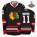 John Madden Jersey 11 Black Chicago Blackhawks Jerseys