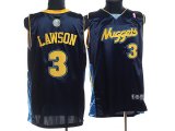 Denver Nuggets 3# LAWSON blue nba jersey