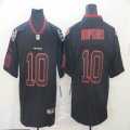 Houston Texans #10 DeAndre Hopkins Lights out black Color Rush Limited Jersey