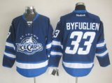 St. John's IceCaps #33 BYFUGLIEN Blue NHL Jerseys