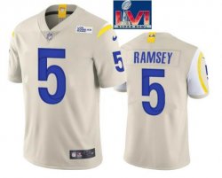 Nike Rams #5 Jalen Ramsey beige Color Rush Limited Jersey