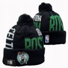 2024 Boston Celtics black white green NBA Sports Cuffed Knit Hats