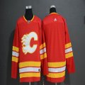 Adidas Calgary Flames blank red Ice hockey jerseys