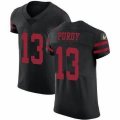 Youth Nike San Francisco 49ers #13 Brock Purdy black Color Rush Limited Jersey